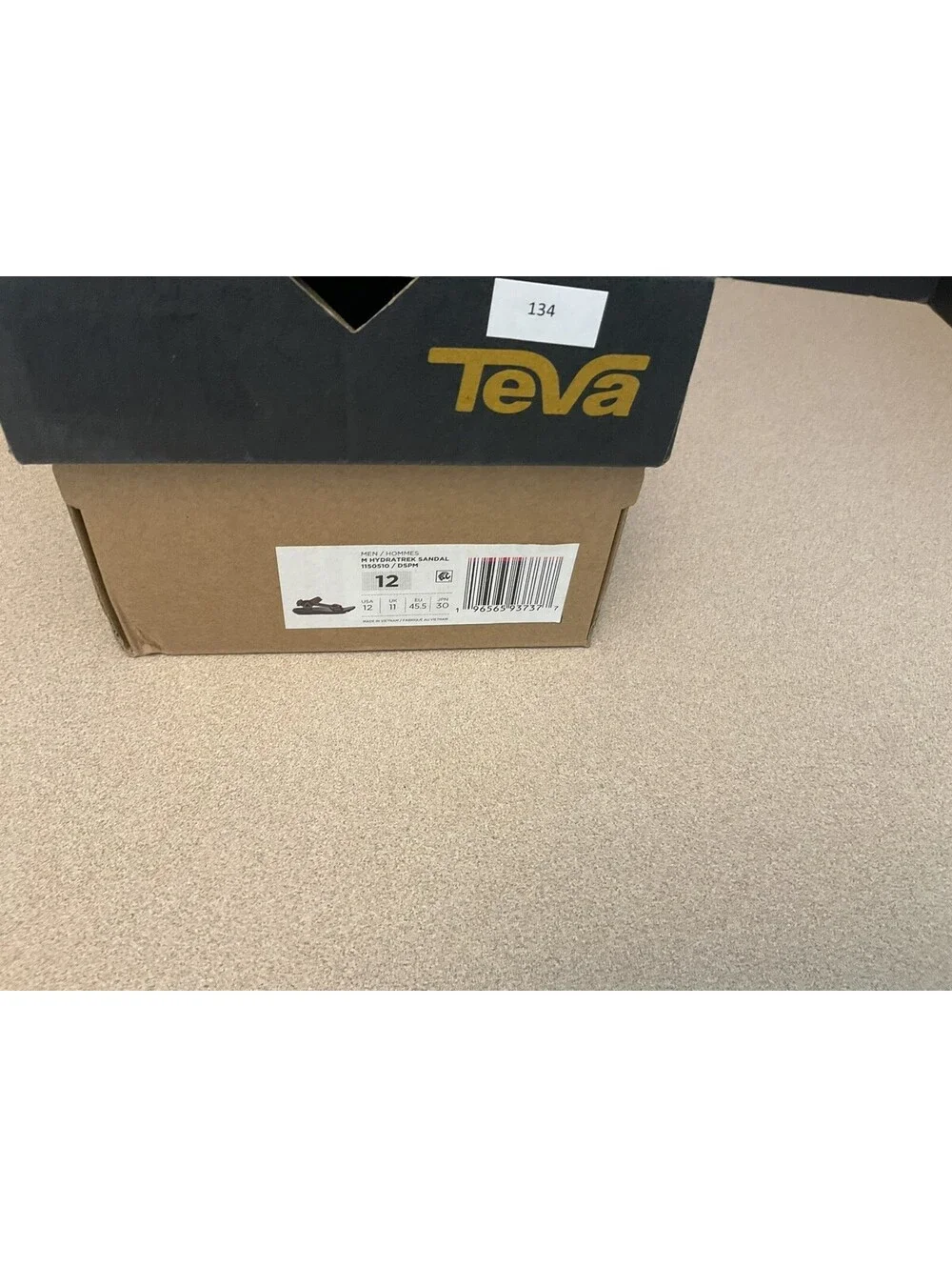 New! Mens Teva Hydratek Desert Palm Strappy Sandals. Size 12. Nice!!!